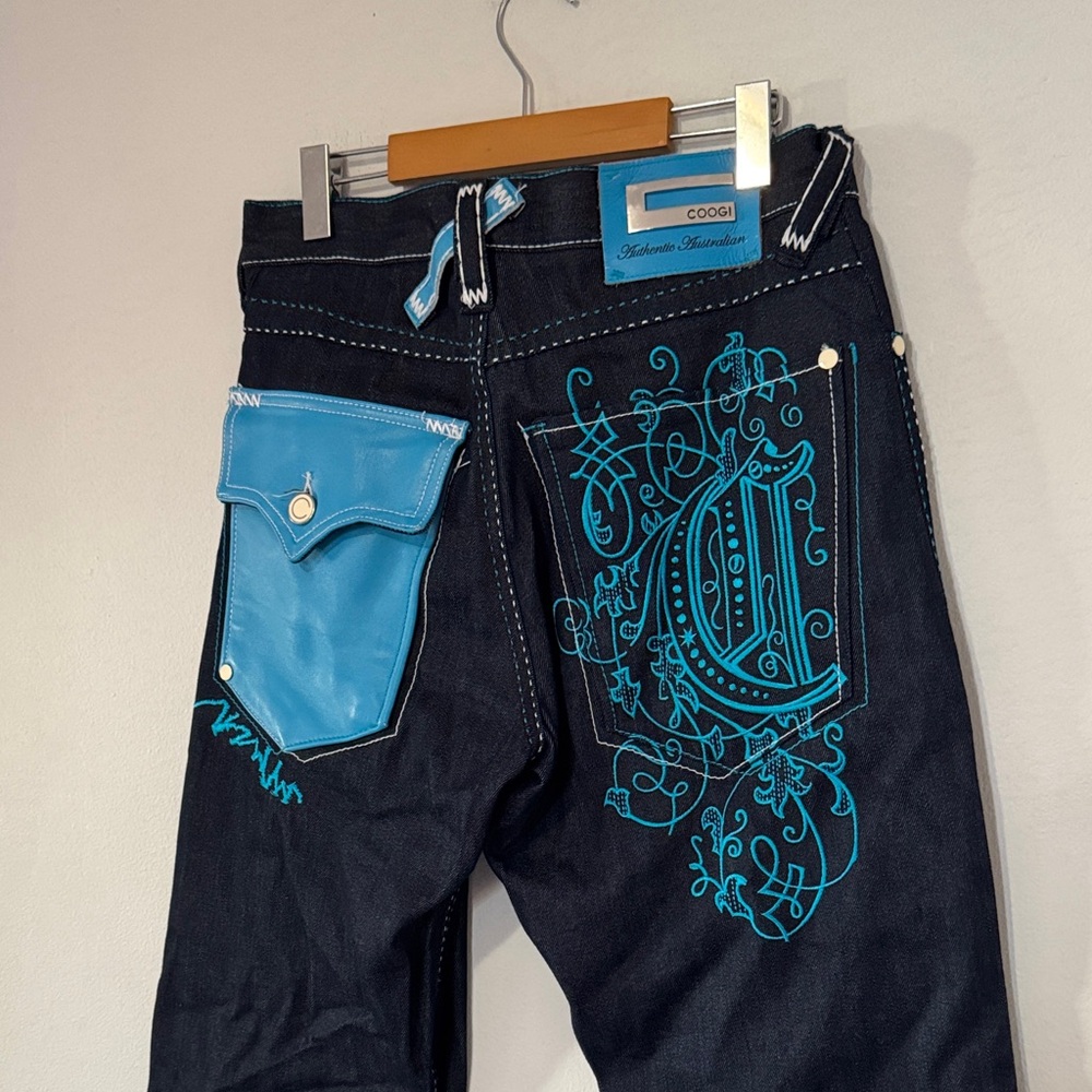 Vintage Y2K Coogi Australian Jeans / Limited Edition / 30x32 / Embroidered